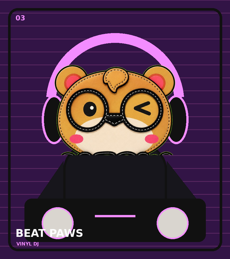 Meow Meow DJ character