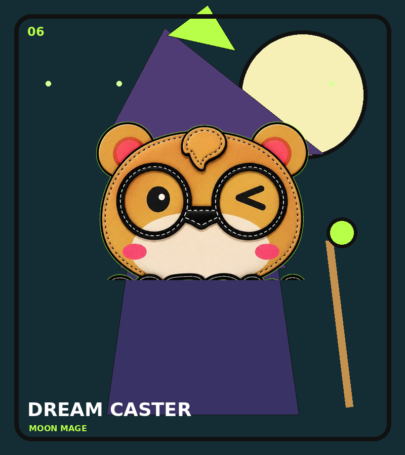 Meow Meow wizard character